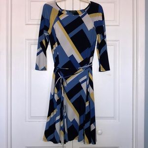 Geomtric fun fit and flare